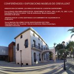 Cultura organitza un programa de conferències i exposicions als museus de Crevillent en col&middot;laboració amb la UA