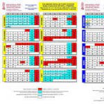 Calendario escolar. Curso 2020-2021